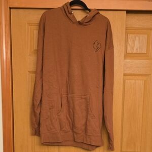 Brown Hoodie with Logo